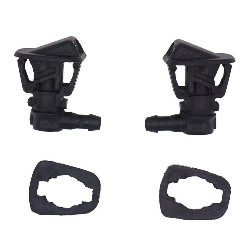 Skdorpfm 2 Windshield Washer Nozzle Kit fit for 2013 2014 2015 2016 2017 Jeep Wrangler, Replacement for 68164356AB - Image 2